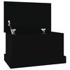 vidaXL &Uacute;ložn&yacute; box čierny 50x30x28 cm spracovan&eacute; drevo