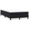 vidaXL Posteľn&yacute; r&aacute;m boxspring bez matracom čierny 120x210 cm zamat