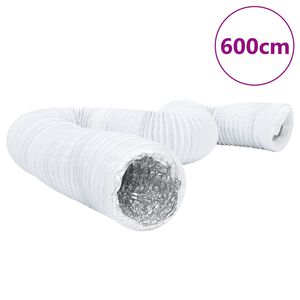 vidaXL Ventilačn&eacute; potrubie hlin&iacute;k a PVC 6 m &Oslash;15 cm