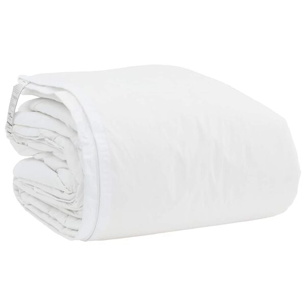 vidaXL Sada prikr&yacute;vok s vank&uacute;&scaron;om 3 pcs Biela Husacia perie