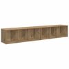 vidaXL Zostava TV skriniek 2 pcs Remeseln&yacute; dub 37 x 35 x 107cm