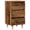 vidaXL Nočn&aacute; skrinka Old Wood 40x35x69 cm Engineered Wood