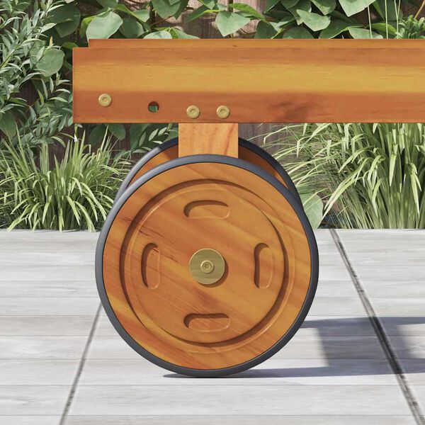 vidaXL Priestorov&eacute; koles&aacute; s kolesom 2 pcs Hned&aacute; 20.5 x 20.5 x 2 cm