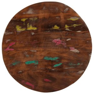 vidaXL Stolov&aacute; doska &Oslash; 40x3,8 cm okr&uacute;hla mas&iacute;vne recyklovan&eacute; drevo
