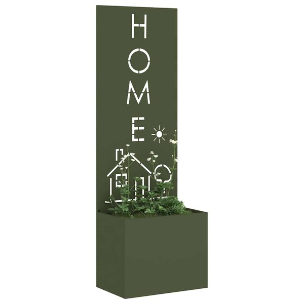 vidaXL Z&aacute;hradn&aacute; clona na s&uacute;kromie Rezac&iacute; Olivovo zelen&aacute; 50 x 140 cm