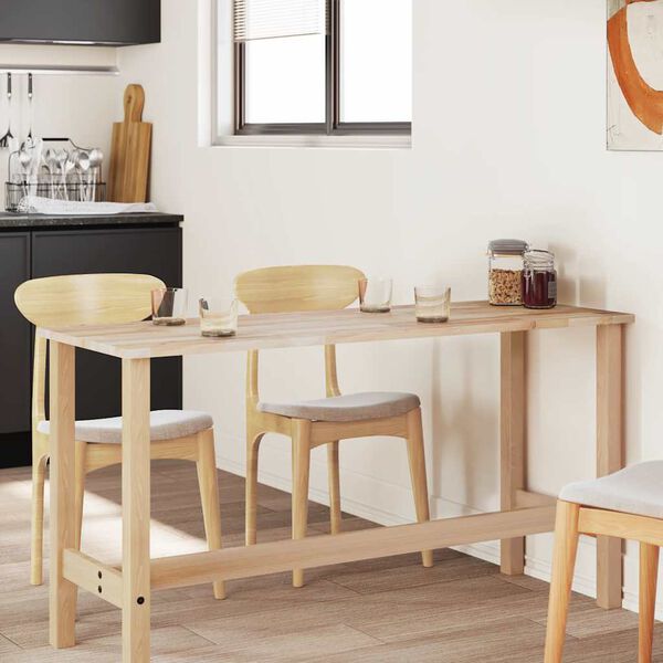 vidaXL Stolov&aacute; doska obdĺžnikov&aacute; 140x60x2 cm mas&iacute;vna ak&aacute;cia