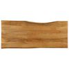 vidaXL Stolov&aacute; doska 140x60x2,5 cm živ&yacute; okraj mas&iacute;vne mango