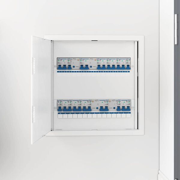 vidaXL Pr&iacute;stupov&eacute; dosky Biela 40 x 40 cm ABS plast