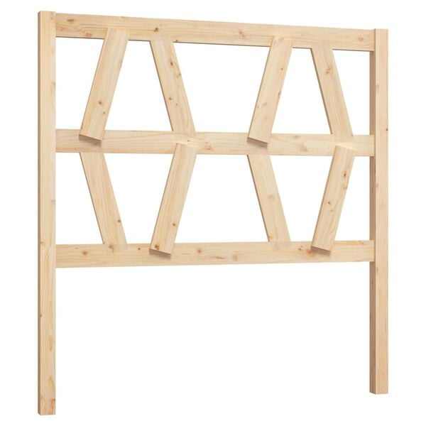 vidaXL Čelo postele 96x4x100 cm mas&iacute;vna borovica