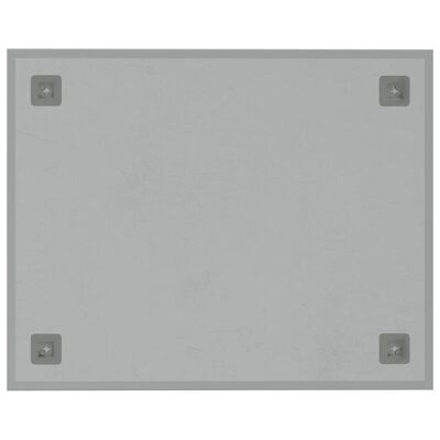 vidaXL Nástenná magnetická tabuľa biela 50x40 cm tvrdené sklo
