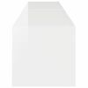 vidaXL TV n&aacute;stenn&aacute; skriňa 2 pcs Leskl&aacute; biela 78,5 x 31 x 29,5 cm