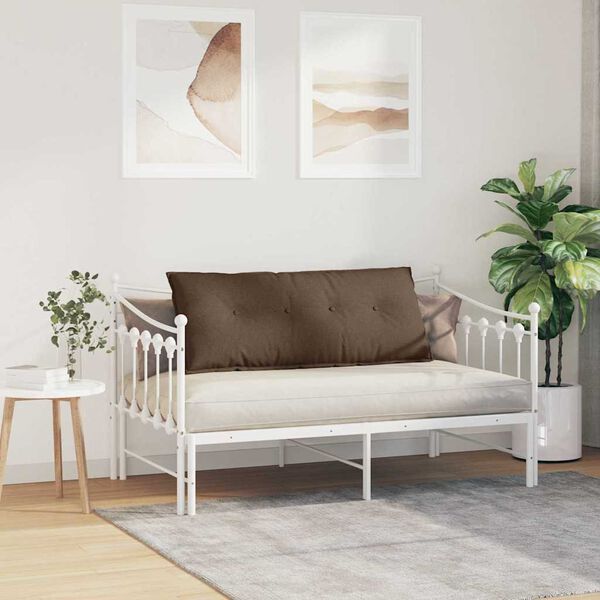 vidaXL Podu&scaron;ka na chrb&aacute;t Hned&aacute; 120 x 19 x 50 cm l&aacute;tka