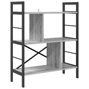 vidaXL Reg&aacute;l na knihy 5 &uacute;rovn&iacute; 75 x 30 x 91 cm Kompozitn&eacute; drevo