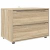 vidaXL &Uacute;ložn&aacute; skrinka 80 x 48 x 57 cm Kompozitn&eacute; drevo Sonoma dub