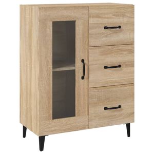 vidaXL Komoda dub sonoma 69,5x34x90 cm kompozitn&eacute; drevo