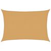 vidaXL Tieniaca plachta 160 g/m&sup2; obdĺžnik pieskov&aacute; 2,5x3,5 m HDPE