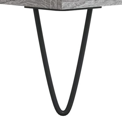 vidaXL Nočný stolík sivý sonoma 40x40x66 cm kompozitné drevo
