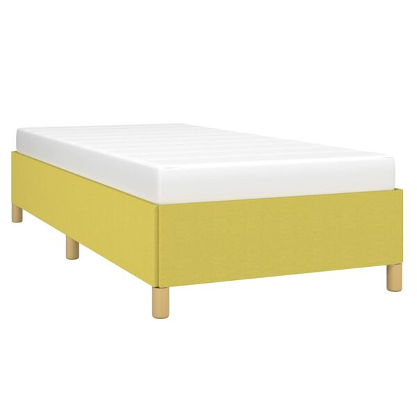 vidaXL Posteľ bez matraca zelen&aacute; 100x200 cm l&aacute;tka