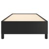 vidaXL Posteľný rám čierny 80x200 cm umelá koža
