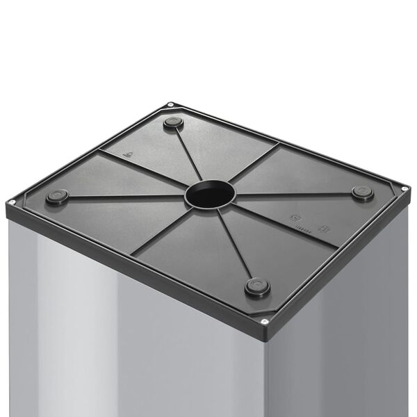 Hailo Odpadkov&yacute; k&ocirc;&scaron; Big-Box Swing veľkosť XL 52 L strieborn&yacute; 0860-221