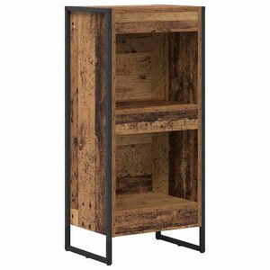 vidaXL Knižnica 40 x 30 x 86,5 cm Kompozitn&eacute; drevo Star&eacute; drevo