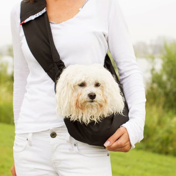 414554 4Lazylegs Pet Carrier "Pocket Basic" Polyester 15 kg Black 1258