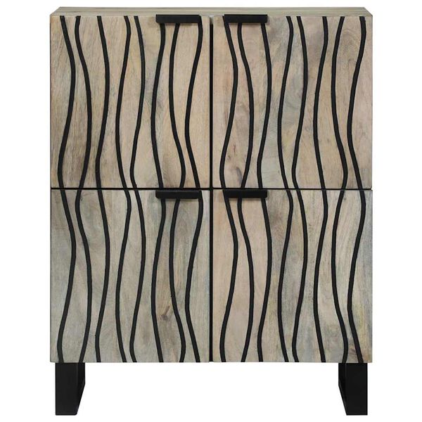 vidaXL Skriňov&eacute; a reg&aacute;lov&eacute; syst&eacute;my na m&eacute;di&aacute; Biela a čierna