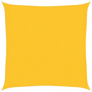 vidaXL Tieniaca plachta 160 g/m&sup2; žlt&aacute; 2x2 m HDPE