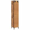 vidaXL Highboard Star&eacute; drevo 34,5 x 34 x 180 cm Kompozitn&eacute; drevo