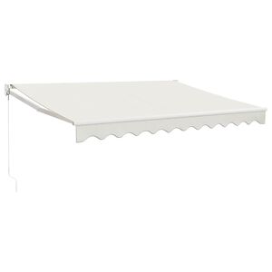 vidaXL Ručn&aacute; mark&iacute;za 3 x 2,5 m Kr&eacute;mov&aacute; 100% polyester
