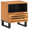 vidaXL Nočn&yacute; stol&iacute;k 40x34x46 cm ak&aacute;ciov&yacute; mas&iacute;v
