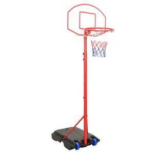 vidaXL Prenosn&aacute; nastaviteľn&aacute; basketbalov&aacute; s&uacute;prava 200-236 cm