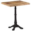 vidaXL Bistro stol&iacute;k 60x60x77 cm surov&eacute; mangovn&iacute;kov&eacute; drevo