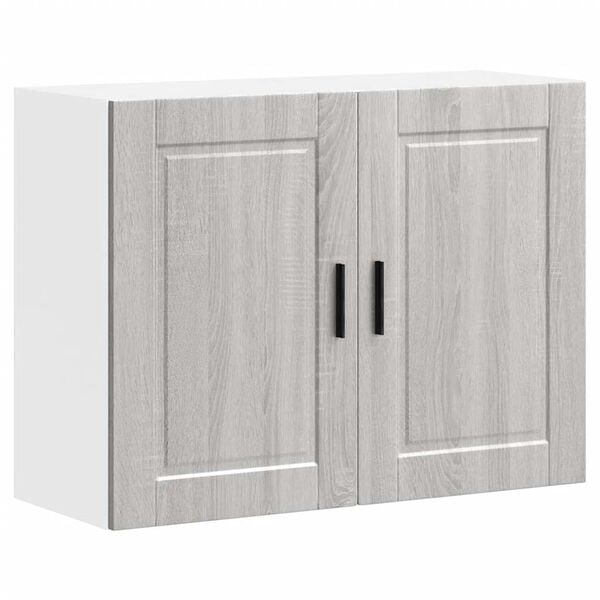 vidaXL Kuchynsk&aacute; n&aacute;stenn&aacute; skrinka Porto, siv&eacute; sonoma, kompozitn&eacute; drevo