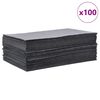 vidaXL podložky absorbuj&uacute;ce olej 100 ks Siv&eacute; 40x50 cm