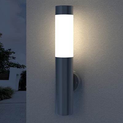vidaXL Nástenná lampa RVS do interiéru a exteriéru, vodotesná