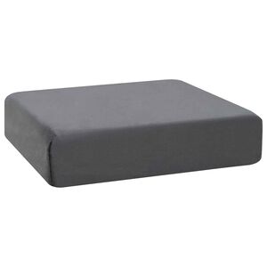 vidaXL Podložka na sedadlo 40 x 40 x 10 cm PU pena Siv&aacute;