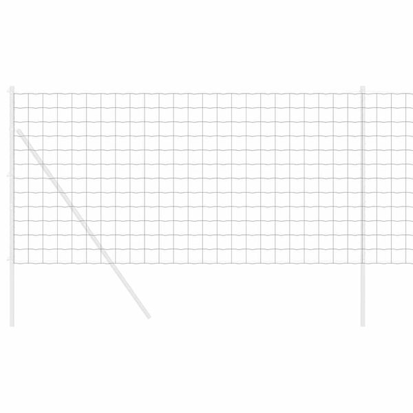vidaXL Hexagon&aacute;lny plot Strieborn&aacute; 1 x 10 m Pozinkovan&aacute; oceľ