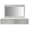 vidaXL Toaletný stolík Sivá 100 x 40 x 70 cm Kompozitné drevo