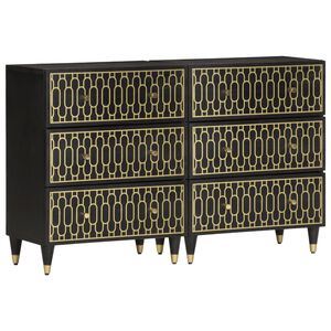 vidaXL Bočn&eacute; skrinky 2 ks 60x33x75 cm mas&iacute;vne mangovn&iacute;kov&eacute; drevo