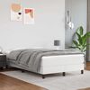 vidaXL Matrac s ta&scaron;tičkov&yacute;mi pružinami stredn&aacute; tvrdosť biely 120x200x20 cm umel&aacute; koža