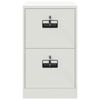vidaXL Skriňa na dokumenty so zásuvkou Biela 44 x 50 x 106.5 cm