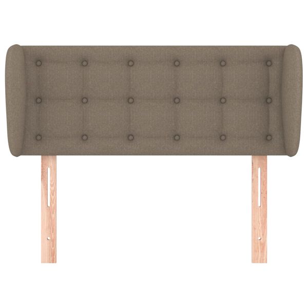 vidaXL Čelo postele so z&aacute;hybmi sivohned&yacute; 103x23x78/88 cm l&aacute;tka