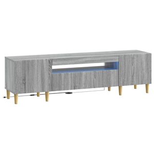 vidaXL LED TV kabinet ARNHEM 153 x 35 x 43 cm Siv&yacute; Sonoma