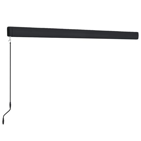 vidaXL Ručne ovládaná kazetová markíza modro-biela 350x250 cm