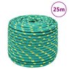 vidaXL Lodn&eacute; lano zelen&eacute; 14 mm 25 m polypropyl&eacute;n