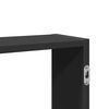 vidaXL N&aacute;stenn&aacute; polica čierna 99x15x60 cm kompozitn&eacute; drevo