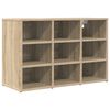 vidaXL Skriňa na top&aacute;nky 77,5 x 30 x 51 cm Kompozitn&eacute; drevo Dub sonoma