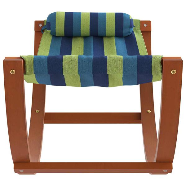 vidaXL Hojdacia sieť pre deti modro-zelen&aacute; l&aacute;tkov&aacute;