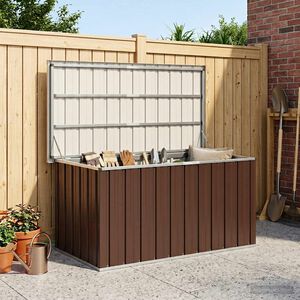 vidaXL Z&aacute;hradn&yacute; &uacute;ložn&yacute; box hned&yacute; 129x67x65 cm